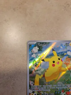 Pokemon Pikachu TCG SVP 088 Black Star Promo Card Paldea Adventure Chest Mint - Image 2