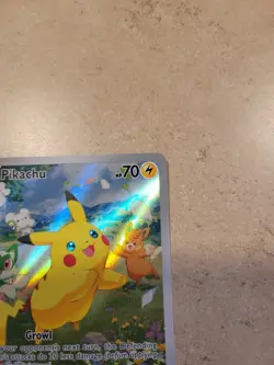 Pokemon Pikachu TCG SVP 088 Black Star Promo Card Paldea Adventure Chest Mint - Image 3