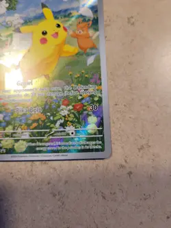 Pokemon Pikachu TCG SVP 088 Black Star Promo Card Paldea Adventure Chest - Image 5