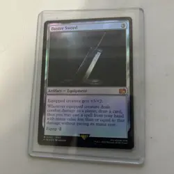 MTG Buster Sword FOIL (255/764) Final Fantasy NM/M - Image 1