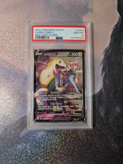 Pokemon TCG Boltund V Tg13/Tg30 Swsh09: Brilliant Stars Trainer Gallery PSA 10 - Image 1
