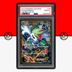 Pokemon PSA 10 Shaymin EX 188/171 The Best of XY Full Art Mega Rayquaza Japanese - Image 1
