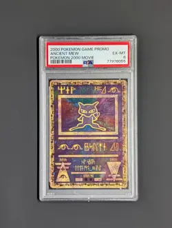 2000 POKEMON GAME PROMO ANCIENT MEW PSA 6 EX-MT - Image 1