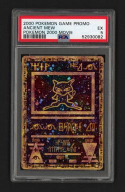 Ancient Mew PSA 5 Pokemon 2000 Movie Promo Swirl - Image 1