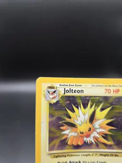 Pokemon TCG Jolteon Jungle 4/64 Holo Unlimited Holo Rare - Image 2