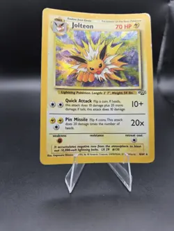 Pokemon TCG Jolteon Jungle 4/64 Holo Unlimited Holo Rare - Image 5