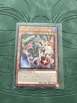DoomZ V Five - Amalthe | Ultra Rare | DOOD-EN009 | Yu-Gi-Oh! - Image 1