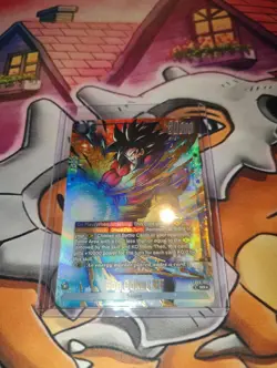 Son Goku : GT FB09-100 Alternate Art SR Dual Evolution Dragon Ball Card English - Image 1