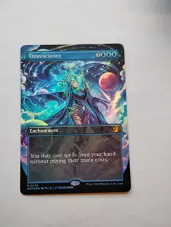 Omniscience (Anime Borderless) Wilds of Eldraine: Enchanting Tales Foil - Image 1