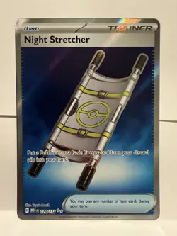 Night Stretcher 173/132 - NM+ Near Mint - Pokemon Mega Evolutions (English) - Image 1