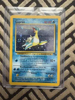Pokemon 1999 FOSSIL UNLIMITED LAPRAS HOLO 10/62 RARE NM - Image 1