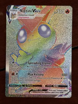 Pokemon Battle Styles Victini Vmax 165/163 Secret Rainbow Rare Holo - Image 1