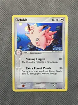 [NM] Clefable 36/115 Reverse Holo Stamped (2005) EX Unseen Forces Pokemon TCG - Image 1