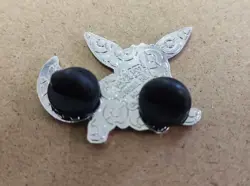 Radiant Eevee - Pokemon GO TCG - Pin Badge - New - Image 2