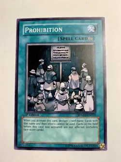 YuGiOh! Prohibition - SDMM-EN022 - 1st Edition - Near Mint - Image 1