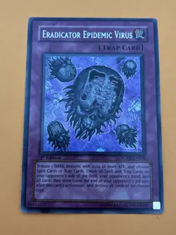 Yugioh Eradicator Epidemic Virus FOTB-EN068 Secret Rare 1st Edition NM Near Mint - Image 3