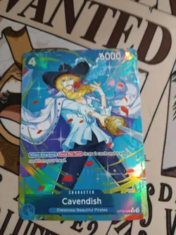 One Piece TCG: Royal Blood Cavendish OP10-045 (Parallel / Alt Art) - MINT - Image 1