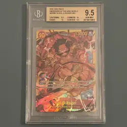 One Piece Gol.D.Roger OP09-118 SEC ENGLISH BGS 9.5 GEM MINT - Image 1