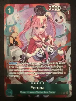 Perona OP09-034 EB03 Alt Art Heroines Dash Pack One Piece - Image 1