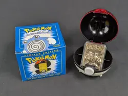 Pokemon Poliwhirl 23K Gold Plated Trading Card - Blue Box Edition No COA - Image 1