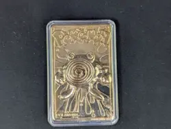 Pokemon Poliwhirl 23K Gold Plated Trading Card - Blue Box Edition No COA - Image 2