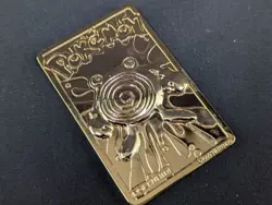 Pokemon Poliwhirl 23K Gold Plated Trading Card - Blue Box Edition No COA - Image 5