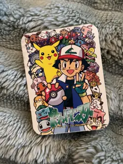 Machop Machamp 7 Hearts Pokemon Karuta 1998 Mini Playing Card Japanese LP - Image 2