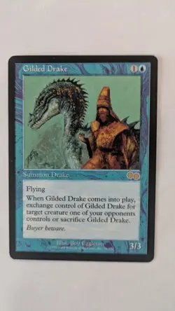 Gilded Drake Urza's Saga MTG NM Free shipping with tracking 1 - Image 1
