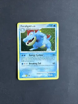 Pokemon TCG Feraligatr D&P Mysterious Treasures 8/123 Holo Rare - NM - Image 1