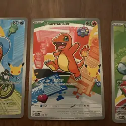 Pokemon First Partner Illustration Collection MEP Bulbasaur Charmander Squirtle - Image 3