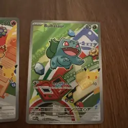 Pokemon First Partner Illustration Collection MEP Bulbasaur Charmander Squirtle - Image 4