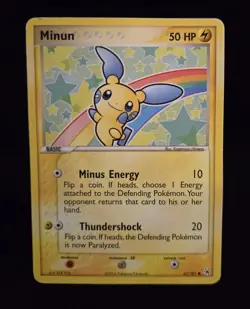 Pokemon TCG - MINUN - 67/101 - EX: HIDDEN LEGENDS (2004) - HP - Image 1