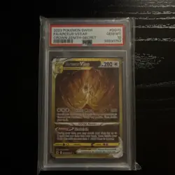 PSA 10 Gem Mint Pokemon TCG Arceus VSTAR GG70/GG70 Crown Zenith Secret Rare - Image 1