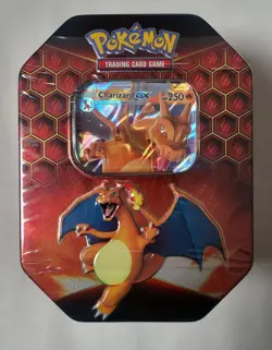 Pokemon TCG - Hidden Fates - Charizard GX Tin - New And Sealed - Image 1