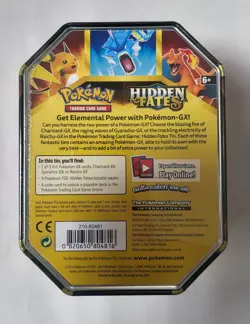 Pokemon TCG - Hidden Fates - Charizard GX Tin - New And Sealed - Image 3