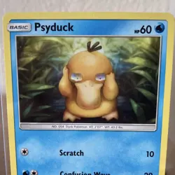 Pokemon Psyduck SM-Cosmic Eclipse 40/236 Common Regular Basic Duck 60 HP - Image 2