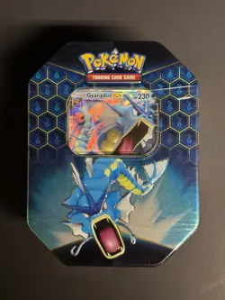 Pokemon Hidden Fates Booster Pack x4 & Gyarados GX Tin Sealed - Image 2