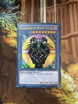 Magician of Black Chaos - YGLD-ENC01 - Ultra Rare - Unlimited VLP - Image 1