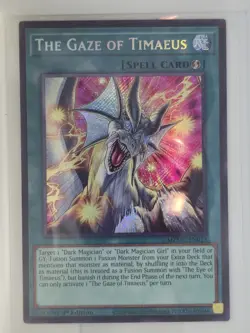 Yu-Gi-Oh! TCG The Gaze of Timaeus MZMU-EN013 Maze of Muertos 1st Ed Holo Spell - Image 1