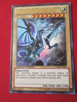 Blue-Eyes White Dragon JUMP-EN068 Shonen Jump Magazine Promos Limited Edition - Image 1