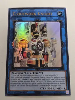 Clockwork Knight SUDA-EN050 Ultra Rare Yugioh 1st Edition Supreme Darkness Mint - Image 1
