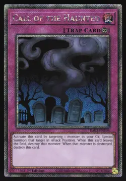 Call of the Haunted - RA03-EN108 - Platinum Secret Rare - Yugioh - Image 1