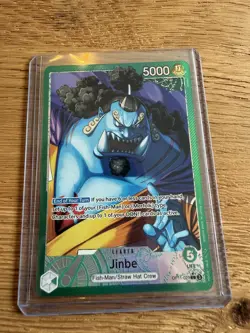 One Piece TCG - Sakazuki - OP05-041 Alt Art Leader - English and jinbe op11-021 - Image 4