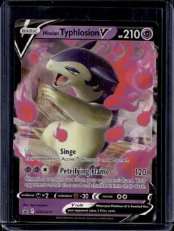 Hisuian Typhlosion V SWSH: Sword & Shield Promo Cards #SWSH237 (MP) - Image 1