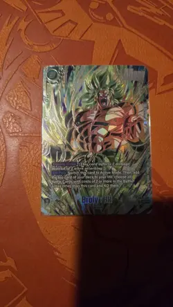 Broly : BR FB06-120 Alternate Art Dragon Ball Card Rivals Clash - Image 1