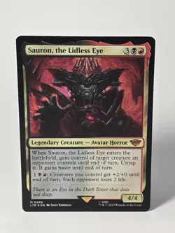 Sauron, the Lidless Eye #288 (Foil)Lord of the Rings LTR Magic MTG Free Shipping - Image 1