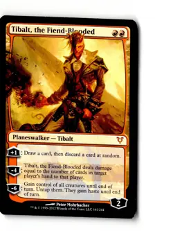 Tibalt, the Fiend-Blooded 161 Mythic Avacyn Restored Magic: The Gathering LP - Image 1