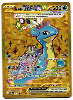Lapras ex 164 - Scarlet & Violet Promo Pokemon TCG - LP Card - Image 1