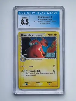 Pokemon Charmeleon 30/100 Ex Crystal Guardians - CGC 8.5 - Image 1
