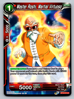 Master Roshi, Martial Virtuoso BT10-010 UC - Dragon Ball Super Card Game - Image 1